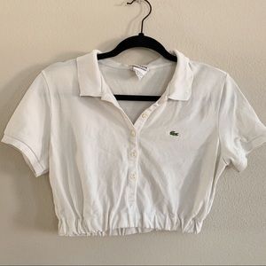 CUSTOM LACOSTE BUTTON UP